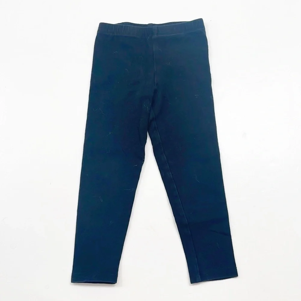 The Children's Place little girls black leggings
